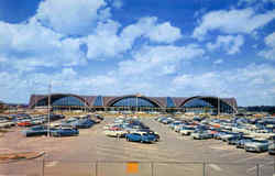 Airport Terminal Building Lambert Postcard