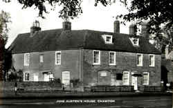 Jane Austen's House Chawton, England Hampshire Postcard Postcard