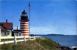 Quoddy Head Light Postcard