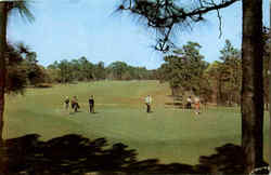 Pinehurst Country Club, 5th Green Postcard