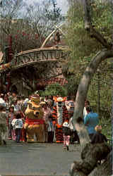 Adventureland Entrance Disney Postcard Postcard