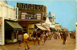 Famous Boardwalk Ocean City, NJ Postcard Postcard