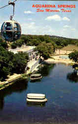 Aquarena Springs San Marcos, TX Postcard Postcard