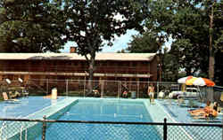 John F. Kennedy Union Center And Swimming Pool Ottawa, IL Postcard Postcard