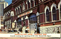 Grand Ole Opry House Postcard