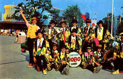 Hobo Band, Cedar Point Postcard