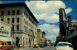 Don Bartels, Downtown Elizabeth Street Brownsville, TX Postcard Postcard