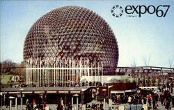 expo 67 Postcard