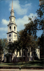 First Baptist Church Postcard