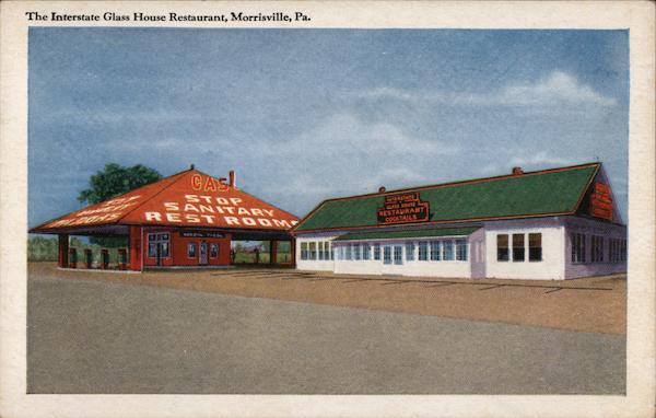 The Interstate Glass House Restaurant Morrisville Pennsylvania