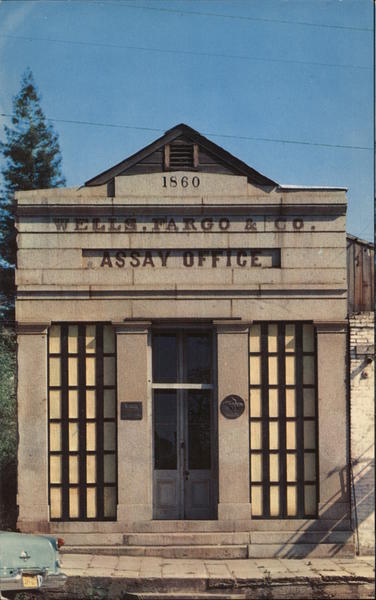 Wells Fargo Assay Office Folsom California