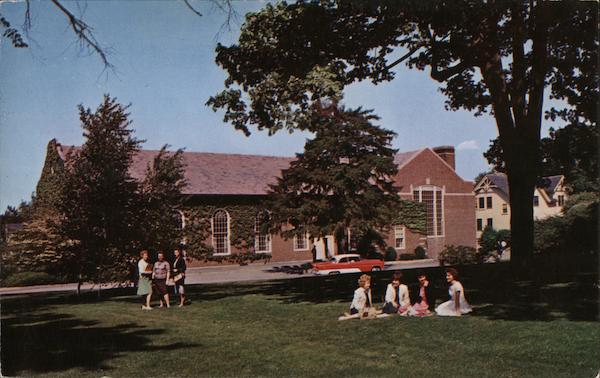 Woodland Hall, Lasell Junior College Auburndale Massachusetts