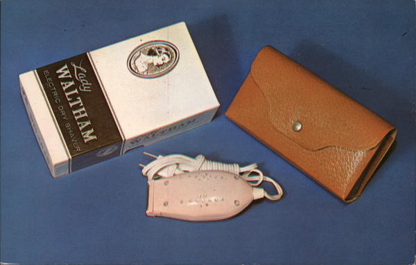 Lady Waltham Electric Dry Shaver Advertising