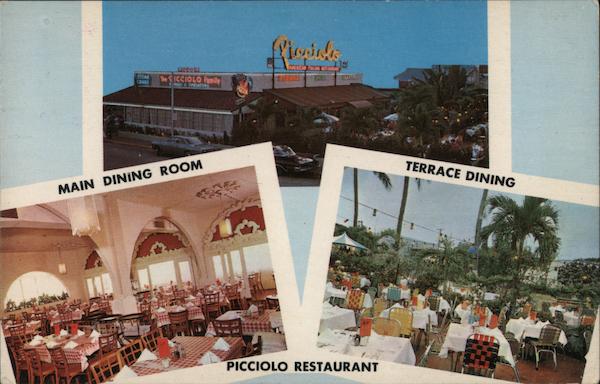 Picciolo Restaurant Miami Beach Florida