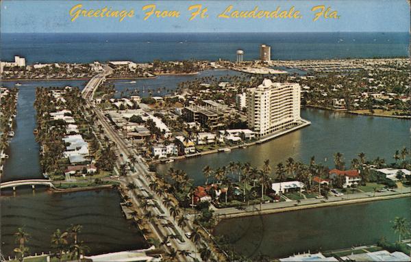 Greetings from Ft. Lauderdale, Fla. Fort Lauderdale Florida