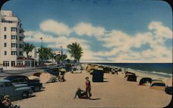 Sun View Apts. & Motel Postcard