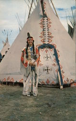 Miss Indian America III Postcard