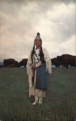 Claire Manning, Miss Indian American XXI Postcard