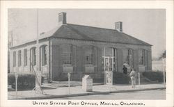 United States Post Office Madill, OK Postcard Postcard Postcard