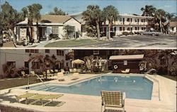 Village Motor Lodge Postcard