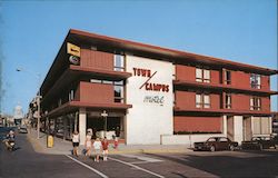 Town/Campus Motel Postcard