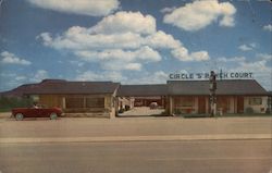 Circle "S" Ranch Court Postcard