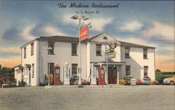 The Modern Restaurant U.S. Route 22 Postcard