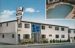 Aloha Motel Long Beach, CA Postcard Postcard Postcard