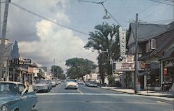 Main Street on Cape Cod Postcard