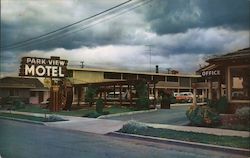 Park View Motel Postcard