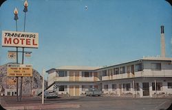 Tradewinds Motel Postcard