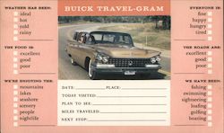 Buick Travel-Gram, 1959 Station Wagon Postcard