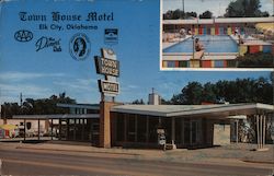 Town House Motel Postcard