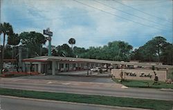 White Lady Motel Postcard
