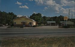 Sunset motel Pine Bluffs, WY Postcard Postcard Postcard