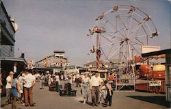Amusement Center at Maine's Famous Summer Resort Postcard