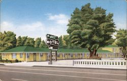 Voll Motel Ukiah, CA Postcard Postcard Postcard