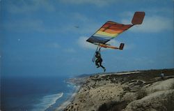 Hang Gliding in San Diego Postcard