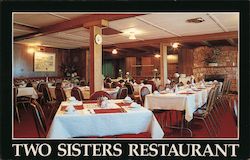 Two Sisters Restaurant Postcard
