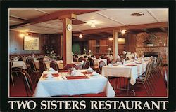 Two Sisters Restaurant Inyokern, CA Postcard Postcard Postcard