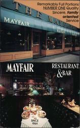 Mayfair Restaurant and Bar New York City, NY Postcard Postcard Postcard