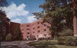 Winslow Hall, Lasell Junior College Auburndale, MA Postcard Postcard Postcard