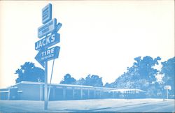 Jack's Tire Service Postcard