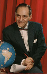 Ben Grauer, NBC Radio and Television Commentator Postcard