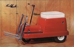 EMI Warehouse Pony Forklift Postcard