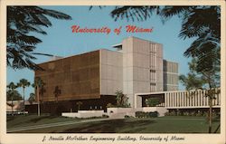 University of Miami Florida Postcard Postcard Postcard