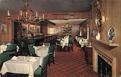 Indian Chief Room, Red Lion Inn Postcard