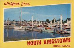 Wickford Cove North Kingstown, RI Postcard Postcard Postcard