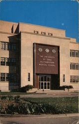 University of Texas Southwestern Medical School Postcard