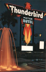 Thunderbird Motor Hotel Jacksonville, FL Postcard Postcard Postcard